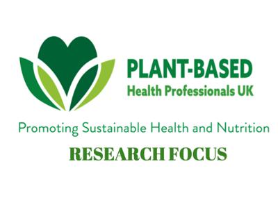 Plant based health research