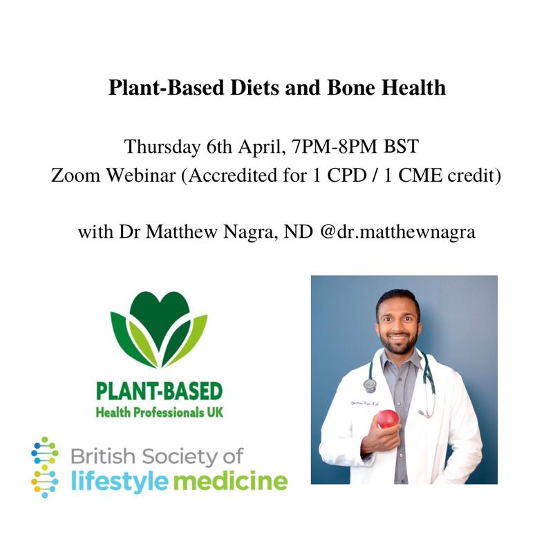 Plant Based Diets and Bone Health with Dr Matthew Nagra