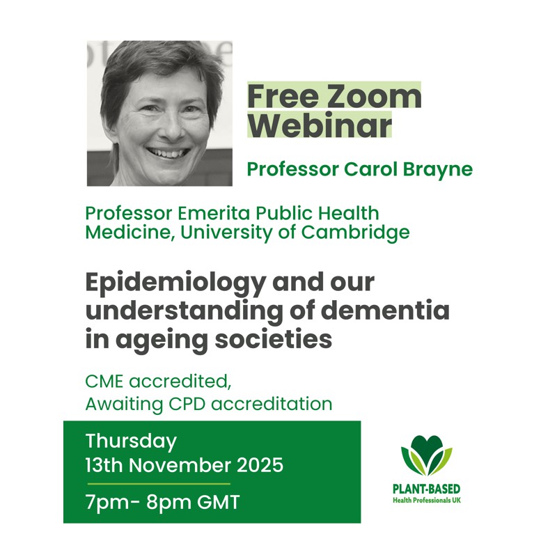 Webinar: Epidemiology and our understanding of dementia in ageing societies with Carol Brayne