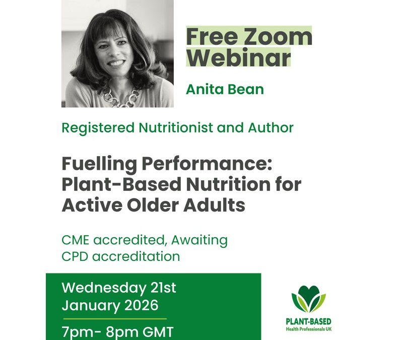 Fuelling Performance: Plant-Based Nutrition for Active Older Adults with Anita Bean, RNutr