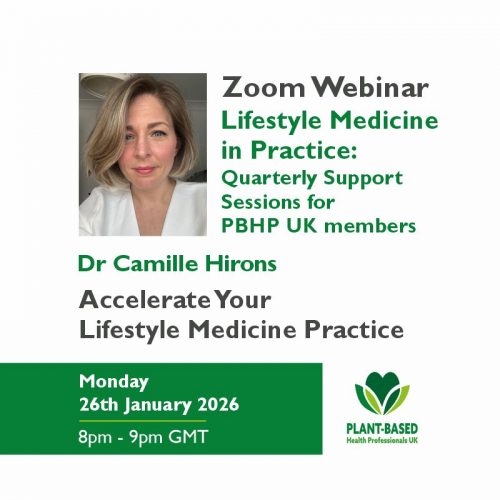 Lifestyle Medicine in Practice: Quarterly Support Sessions for PBHP Members