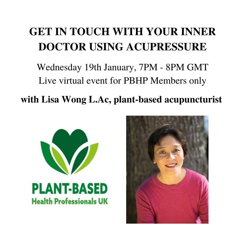 Get In Touch With Your Inner Doctor Using Acupressure with Lisa Wong, L.Ac, plant-based acupuncturist