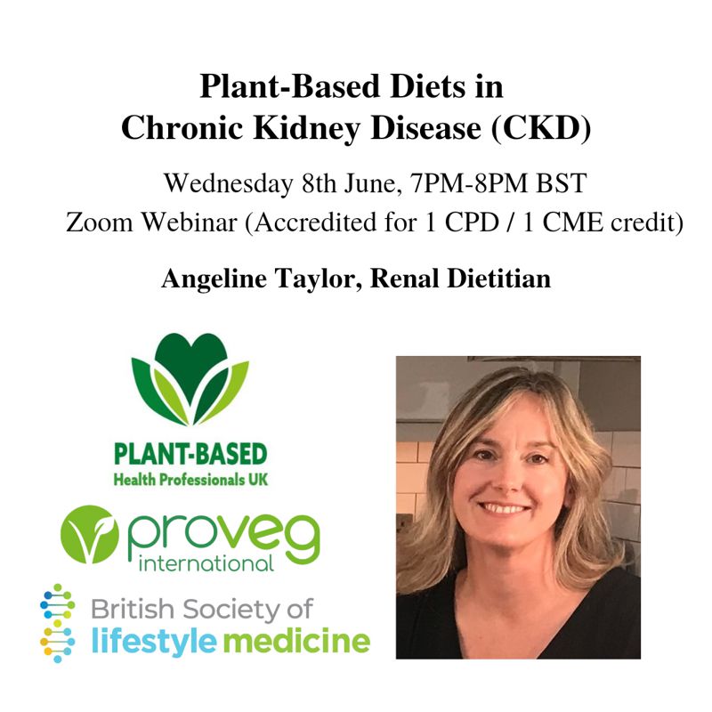Plant based diets in Chronic Kidney Disease (CKD) with Angeline Taylor, Renal Dietitian