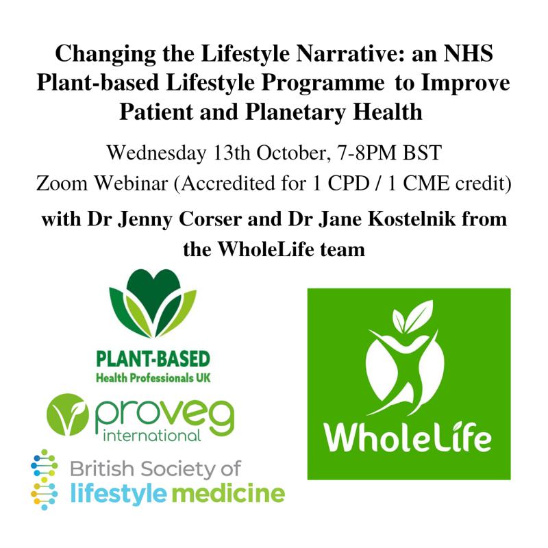 Changing the Lifestyle Narrative: an NHS Plant-Based Lifestyle Programme to Improve Patient and Planetary Health