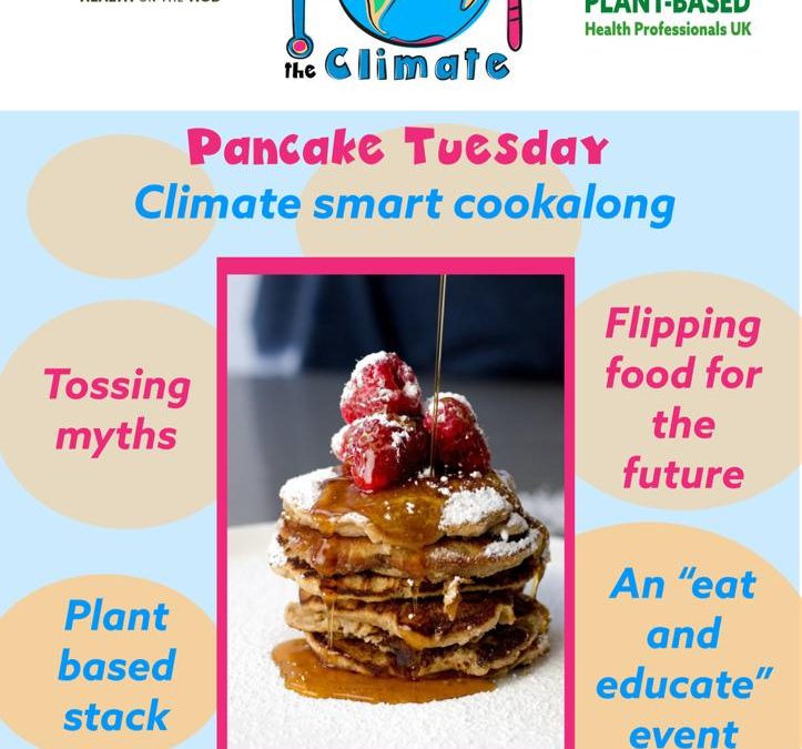 Cooking for the Climate with Dr Hayley Tait – Pancake Tuesday
