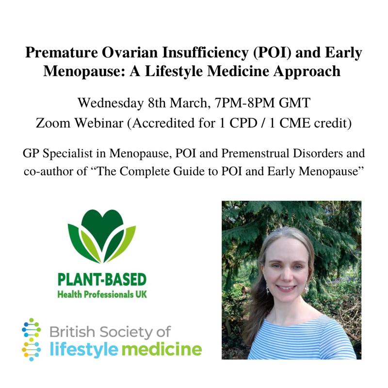 Premature Ovarian Insufficiency (POI) and Early Menopause: A Lifestyle Medicine Approach with Dr Hannah Short