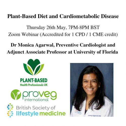 Plant Based Diets and Cardiometabolic Disease