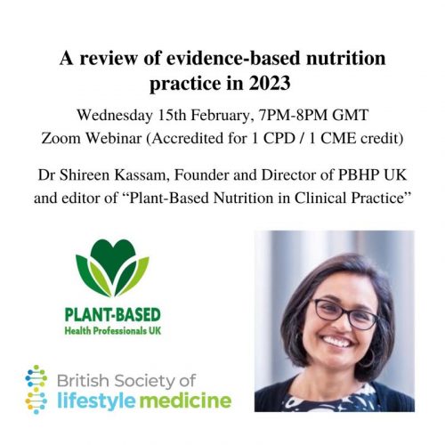 A review of evidence-based nutrition practice in 2023