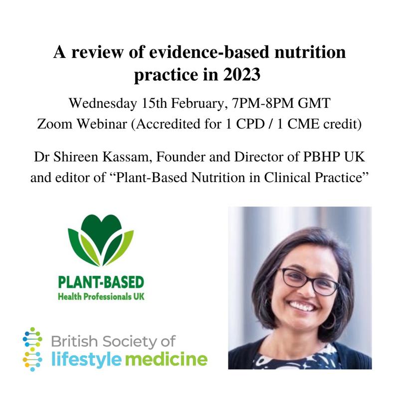 Dr Shireen Kassam - Evidence-Based Nutrition Practice