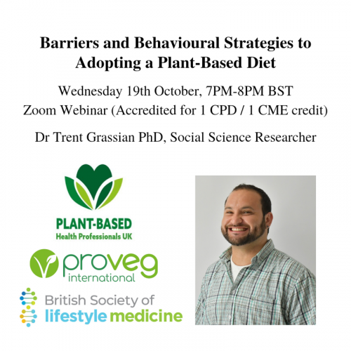 Barriers and Behavioural Strategies to Adopting a Plant-Based Diet