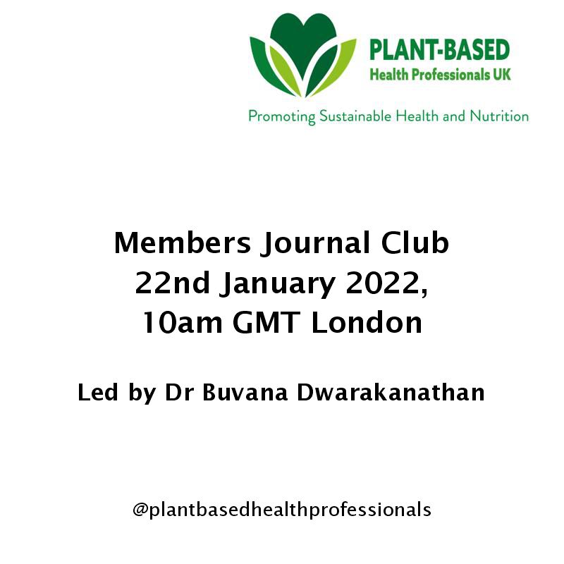 Monthly Journal club January 2022