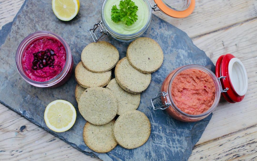 Mixed seeds oatcakes