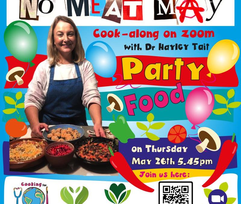 No Meat May Cookalong – Party food