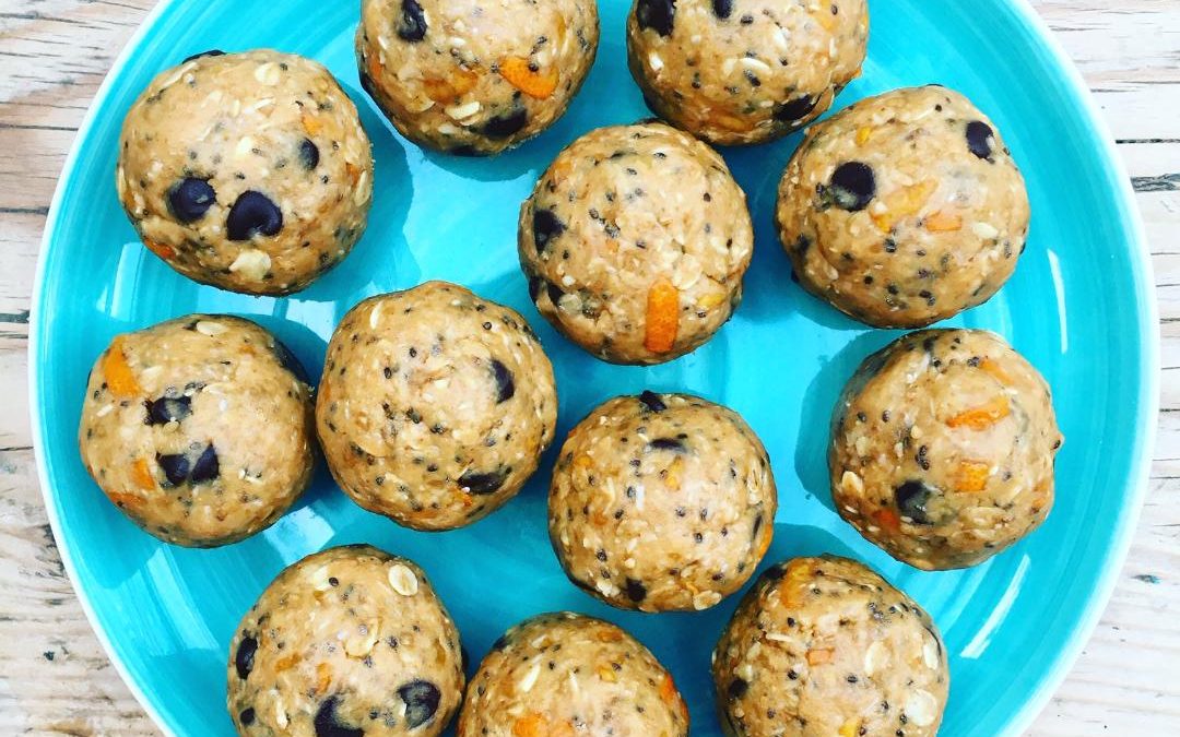 No Bake orange chocolate bites