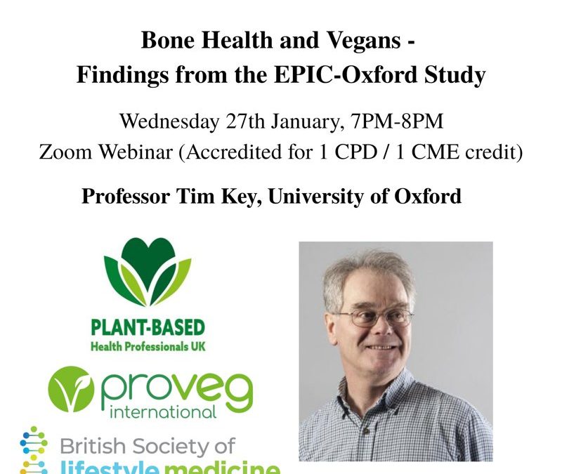 Bone Health and Vegans – Findings from the EPIC-Oxford Study