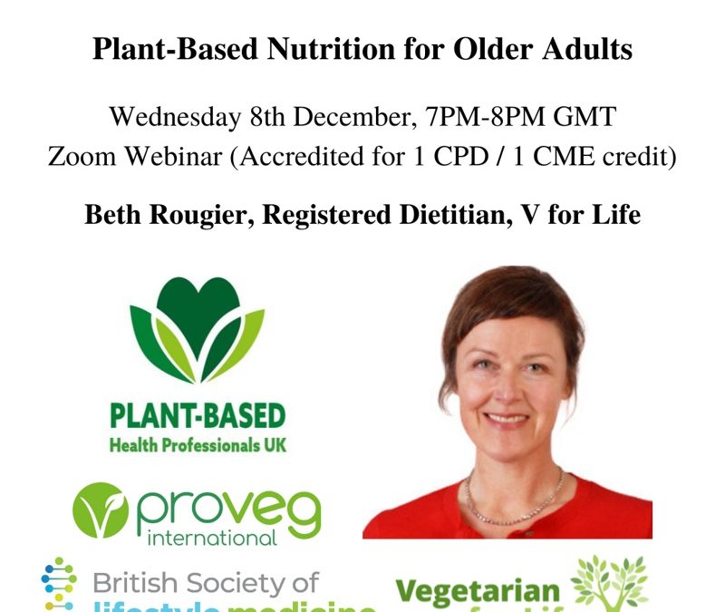 Plant-Based Nutrition for Older Adults