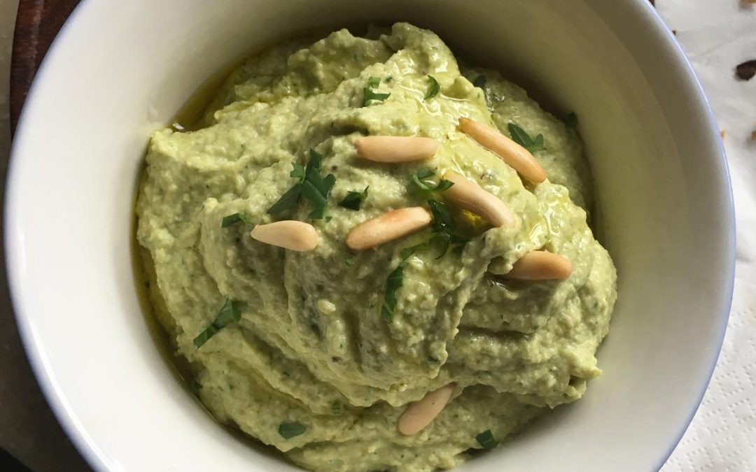 Artichoke, Pine Nut & Jalapeño Dip