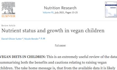 Review of the week’s plant-based nutrition news 30th October 2022