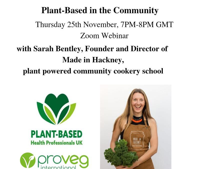 Plant-based in the community