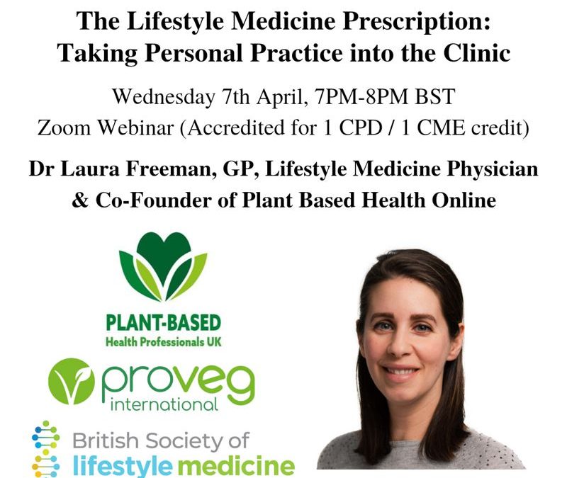 The Lifestyle Medicine Prescription: taking personal practice into the clinic