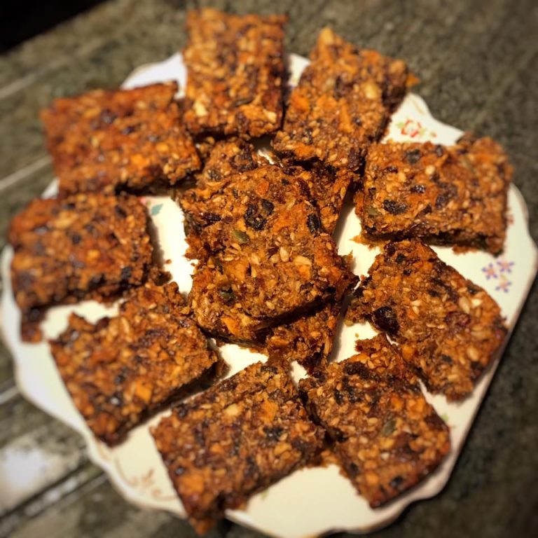 Apple and Date Squares
