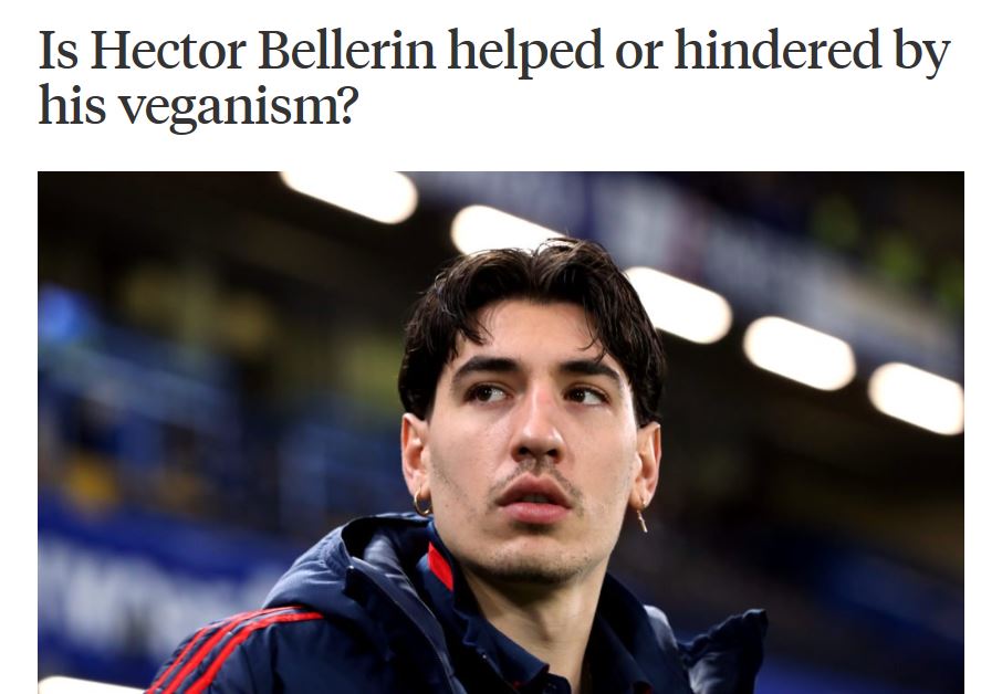 Is Hector Bellerin’s vegan diet to be blamed for his slow injury recovery?