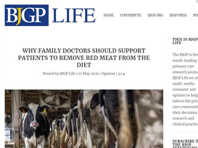 BJGPLife remove red meat from diet