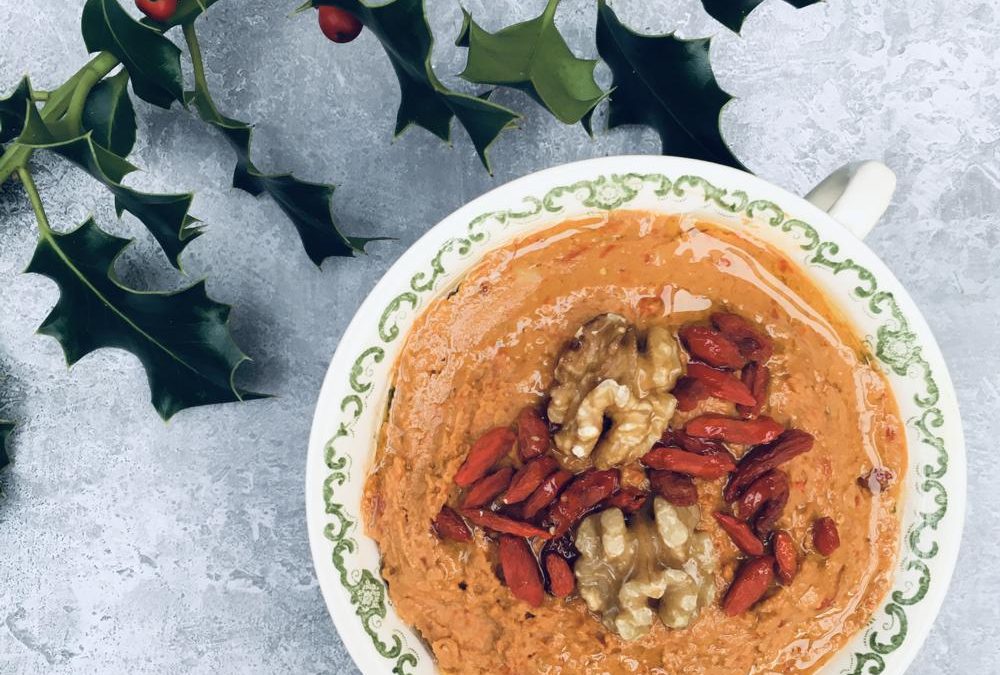 Festive hummus