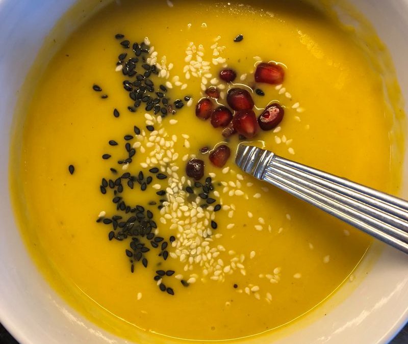 Sweet Potato, Coconut & Lime Soup